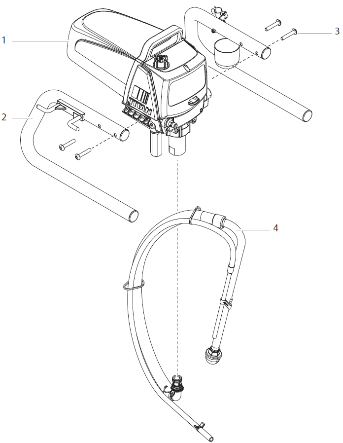 Impact 340 Main Assembly Parts